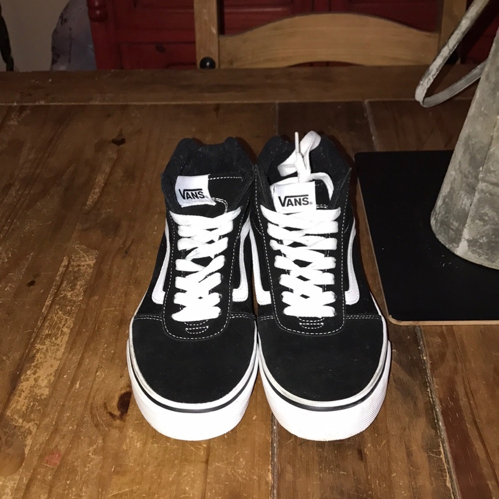 Black Hightop Vans